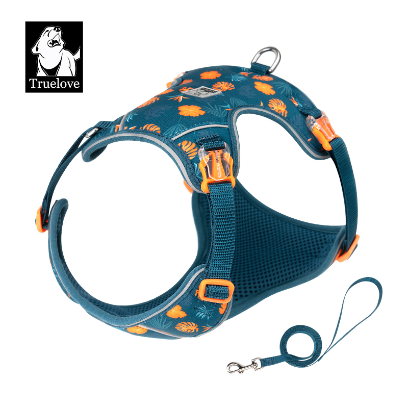 Truelove Ultra-Lightweight Nylon Mesh High Quality Breathable Reflective Pet Harness