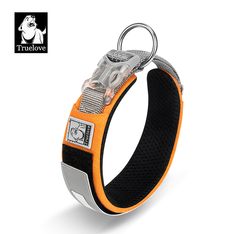 Truelove High Quality Multifunctional Personalized Dog Collar Soft Pet Collar Tactical (TLC5611)