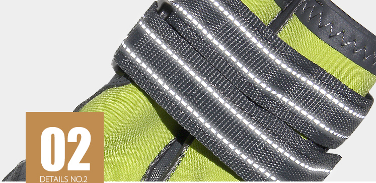 Truelove Anti-Slip Dog Shoe with Hook&Loop Design (TLS3961)