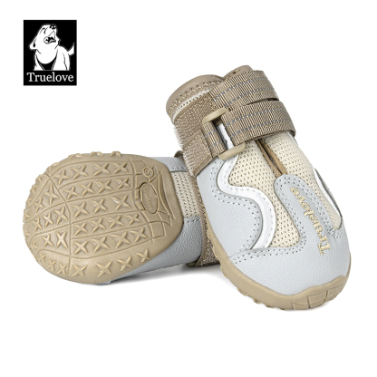 Truelove Breathable Mesh & Leather Outdoor Pet Shoes for Enhanced Paw Protection (TLS3962)