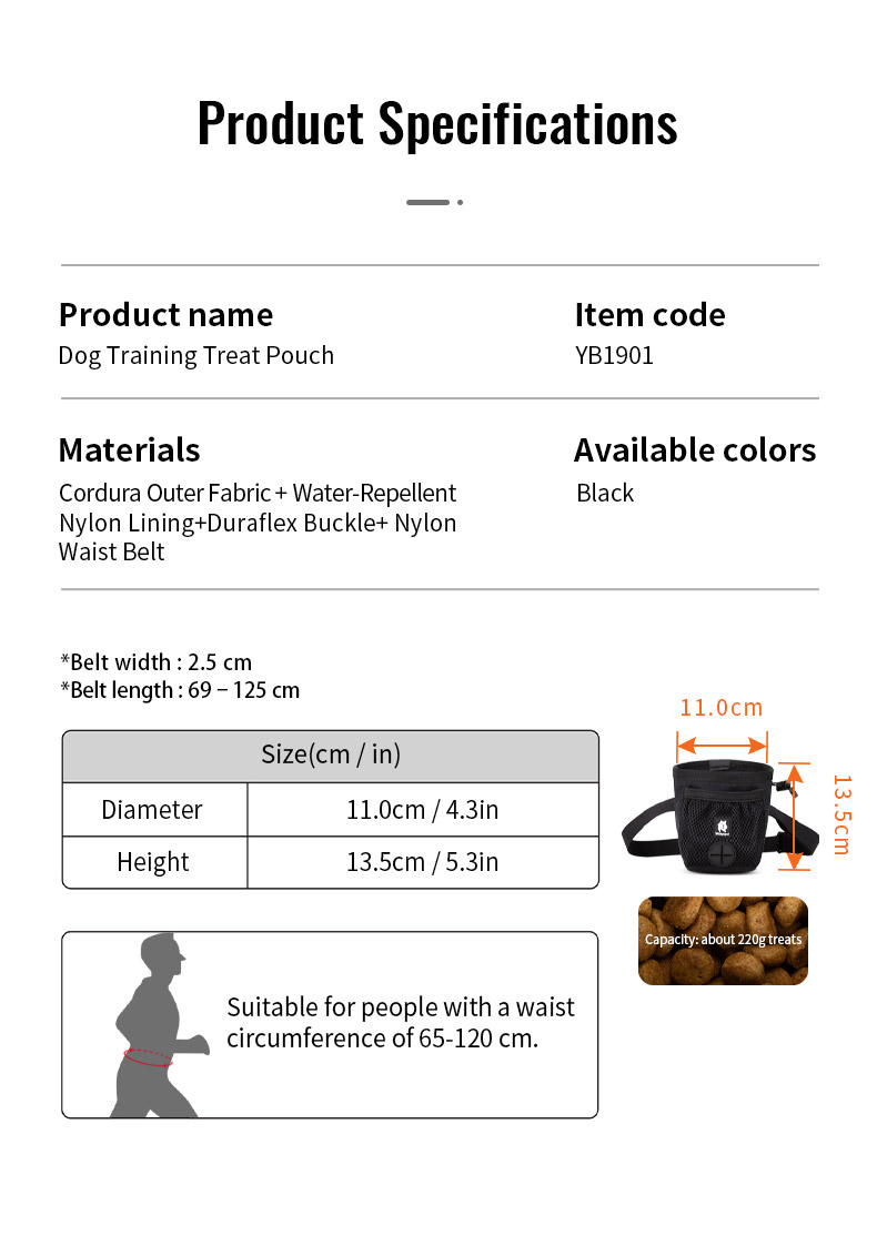 Winhyepet Small Training Waist Bag (YB1901)