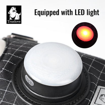Truelove High-Tech Harness with LED Light and GPS Tracker Holder Innovative Harness