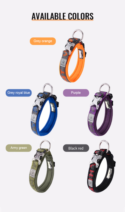 Winhyepet Neoprene Padded Dog Collar (YC1854)