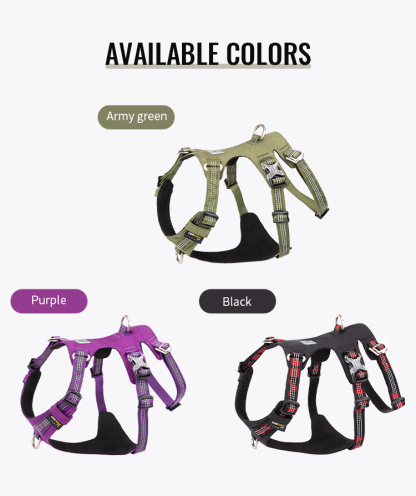 Winhyepet Double H Ultra-Light Safety Harness with reflective (YH1808)
