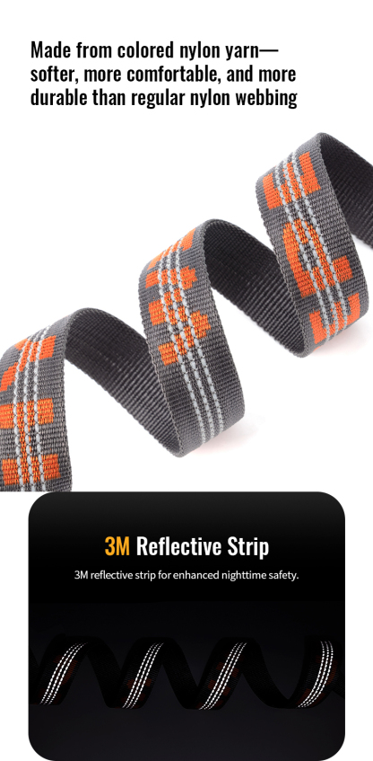 Winhyepet Multi-handle dog leash with reflective (YL1832)