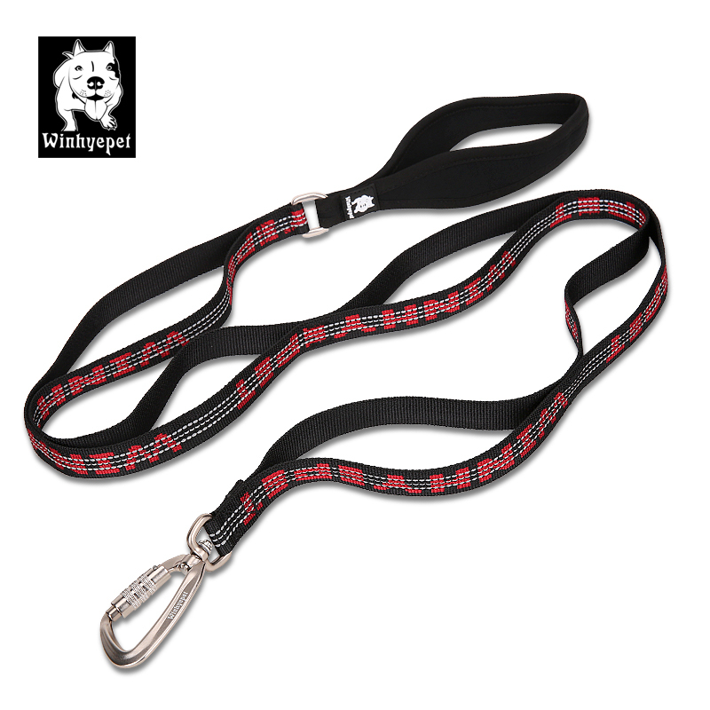 Winhyepet Multi-handle dog leash with reflective (YL1832)