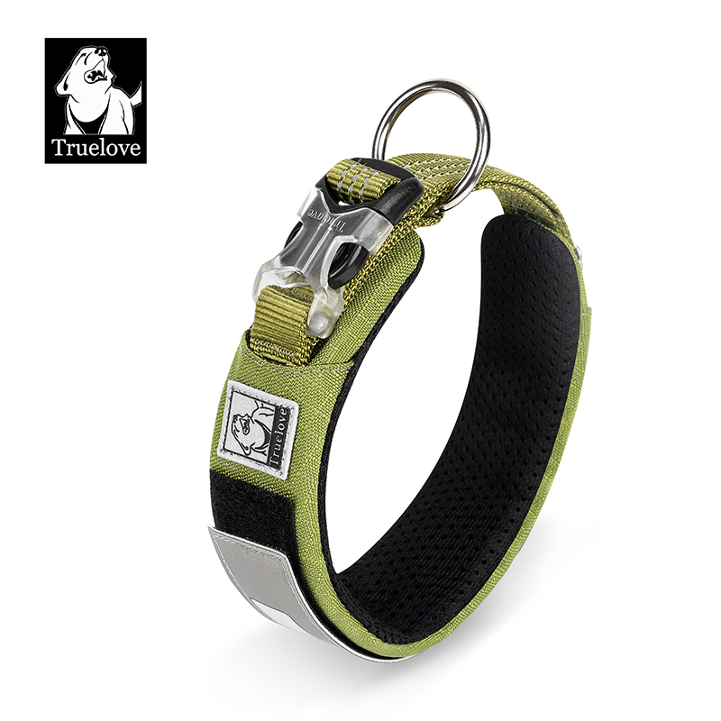 Truelove High Quality Multifunctional Personalized Dog Collar Soft Pet Collar Tactical (TLC5611)