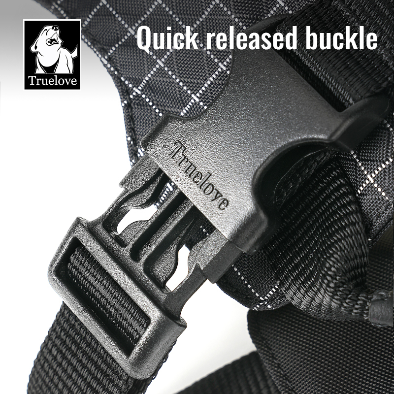 Truelove High-Tech Harness with LED Light and GPS Tracker Holder Innovative Harness