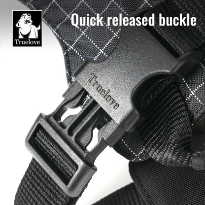Truelove High-Tech Harness with LED Light and GPS Tracker Holder Innovative Harness