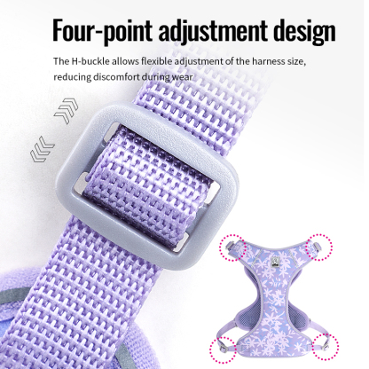 Truelove Ultra-Lightweight Nylon Mesh High Quality Breathable Reflective Pet Harness