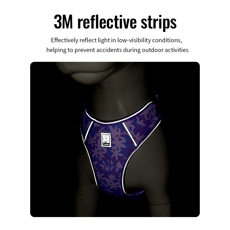 Truelove Ultra-Lightweight Nylon Mesh High Quality Breathable Reflective Pet Harness