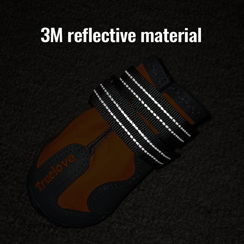 Truelove Anti-Slip Dog Shoe with Hook&Loop Design (TLS3961)