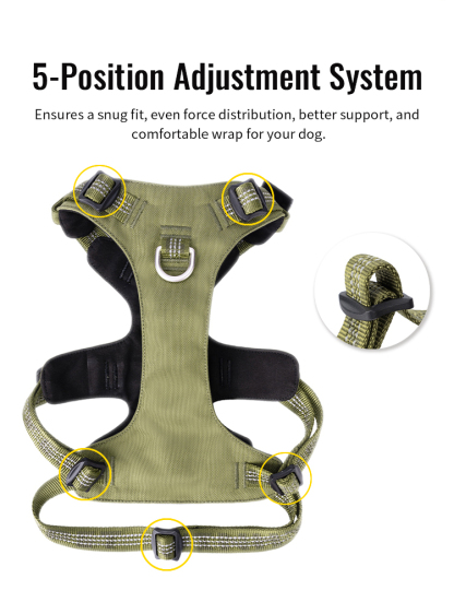Winhyepet Double H Ultra-Light Safety Harness with reflective (YH1808)