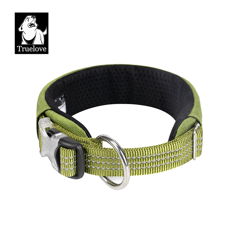 Truelove High Quality Multifunctional Personalized Dog Collar Soft Pet Collar Tactical (TLC5611)