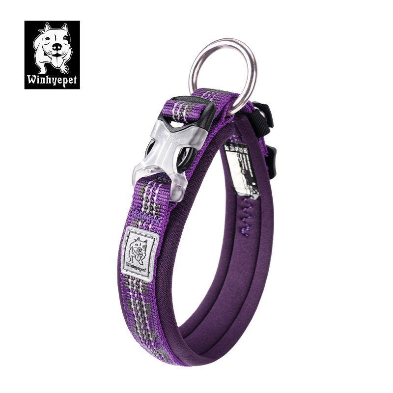 Winhyepet Neoprene Padded Dog Collar (YC1854)