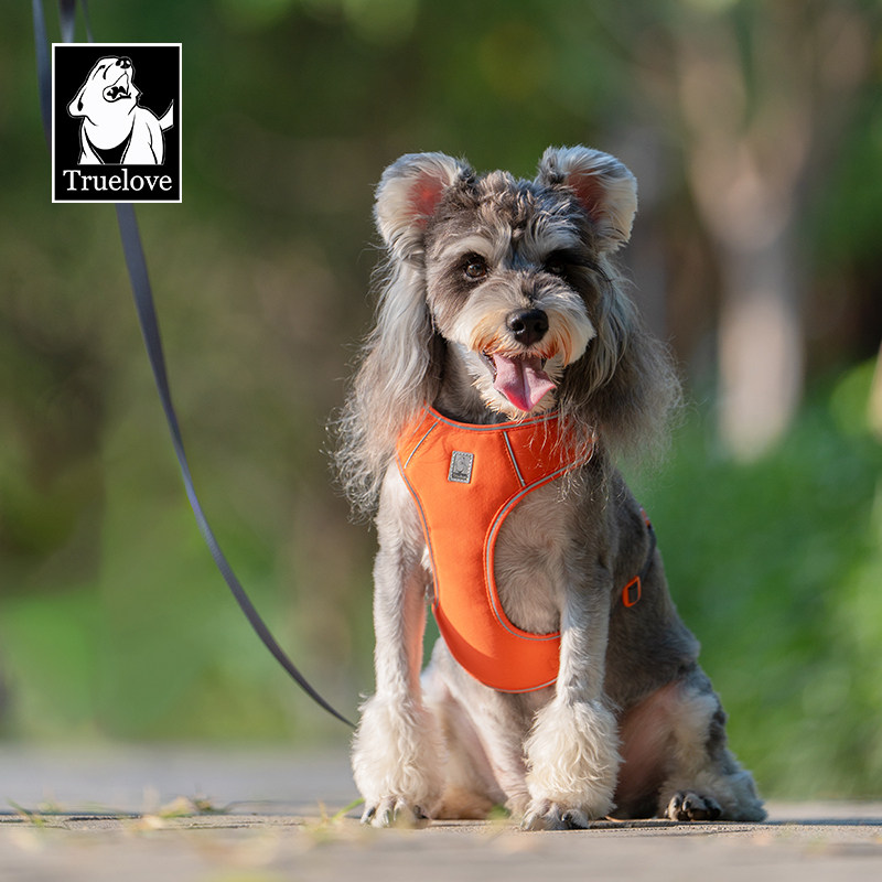Truelove Ultra-Lightweight Nylon Mesh High Quality Breathable Reflective Pet Harness