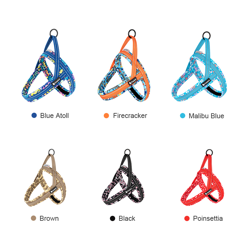 Truelove Adjustable Durable Harness with Reflective Webbing Soft Padded Harness