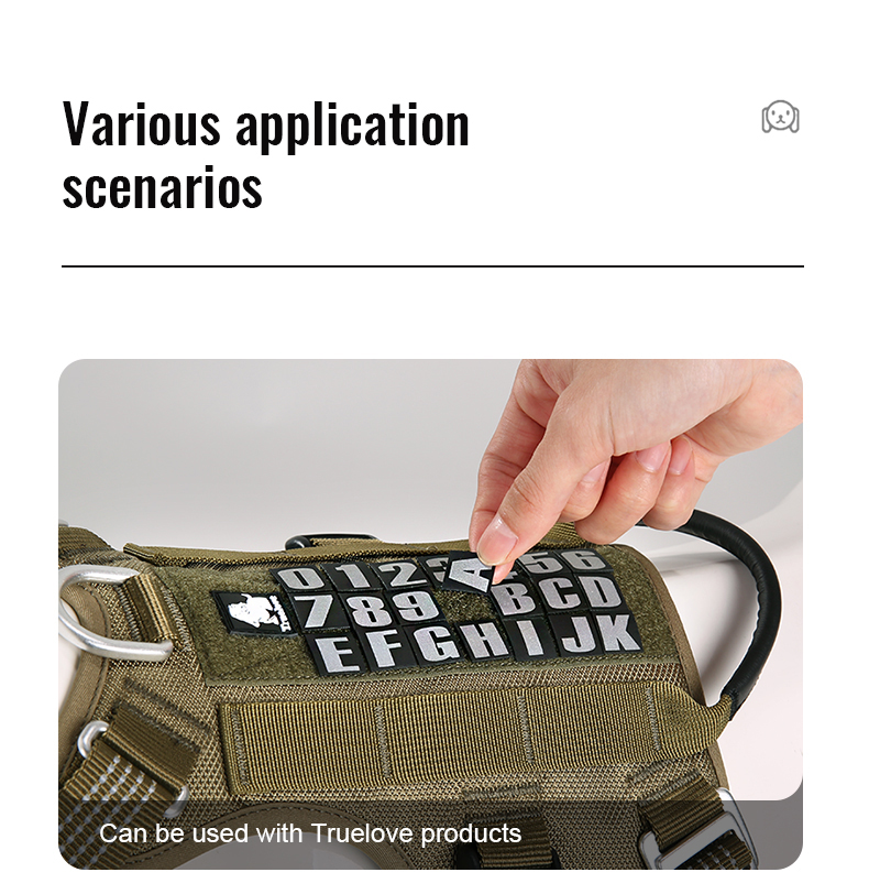 Truelove Personalized Reflective Patch for Enhanced Nighttime Safety (TLV2301)