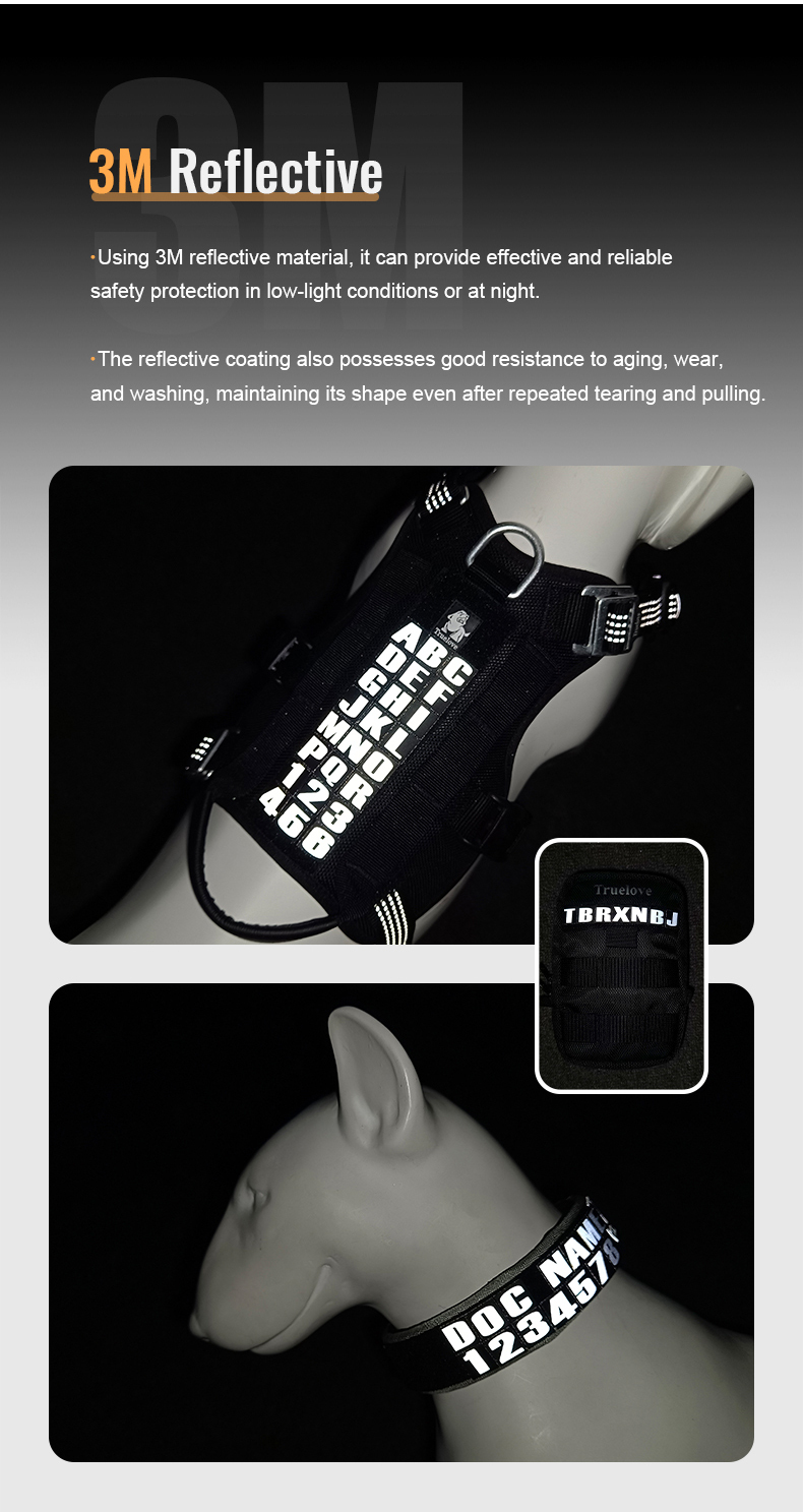 Truelove Personalized Reflective Patch for Enhanced Nighttime Safety (TLV2301)