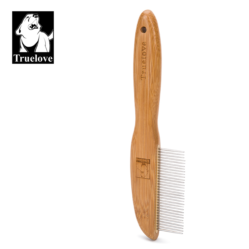 Truelove FurPerfection: Bamboo Crafted Brush with Ergonomic Comfort Handle (TLK22131)