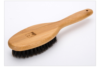 Truelove NatureTouch: Bamboo Handled Brush with Authentic Boar Bristles for Pets (TLK21131)