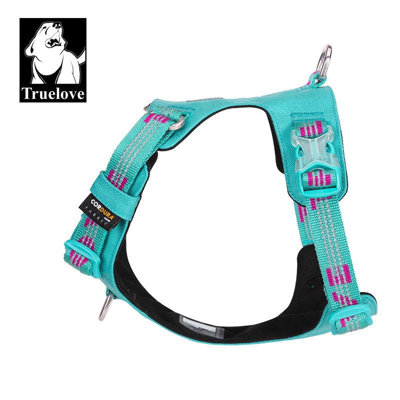 Truelove Waterproof Cordura Fabric Reflective Nylon Dog Harness