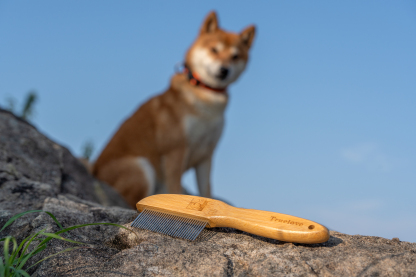 Truelove FurPerfection: Bamboo Crafted Brush with Ergonomic Comfort Handle (TLK22131)