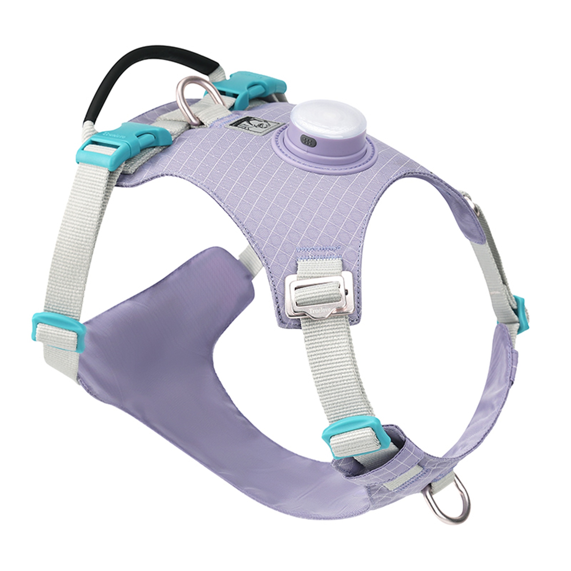 Truelove High-Tech Harness with LED Light and GPS Tracker Holder Innovative Harness