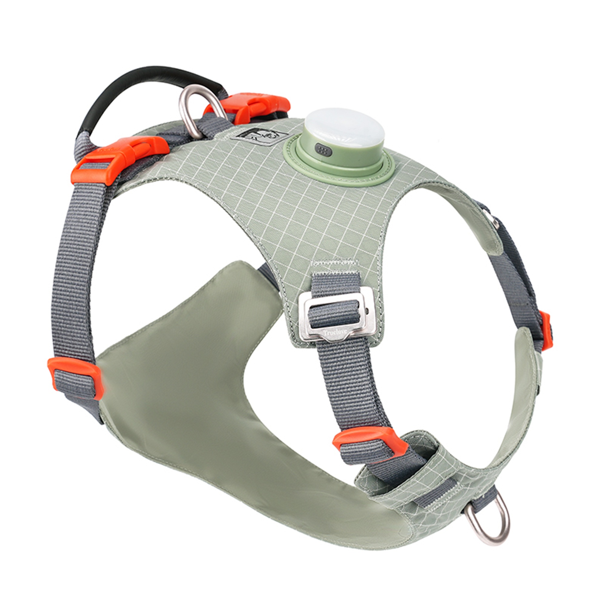 Truelove High-Tech Harness with LED Light and GPS Tracker Holder Innov