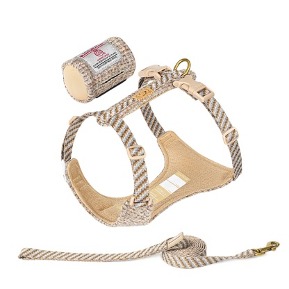 Truelove Comfort Fashionable Series Harness Leash Suit Convenient Poop Bag Dispenser (TLH2912)