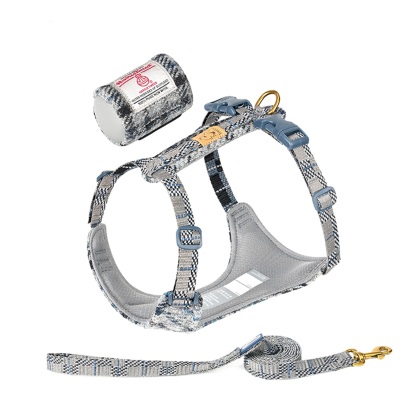 Truelove Comfort Fashionable Series Harness Leash Suit Convenient Poop Bag Dispenser (TLH2912)