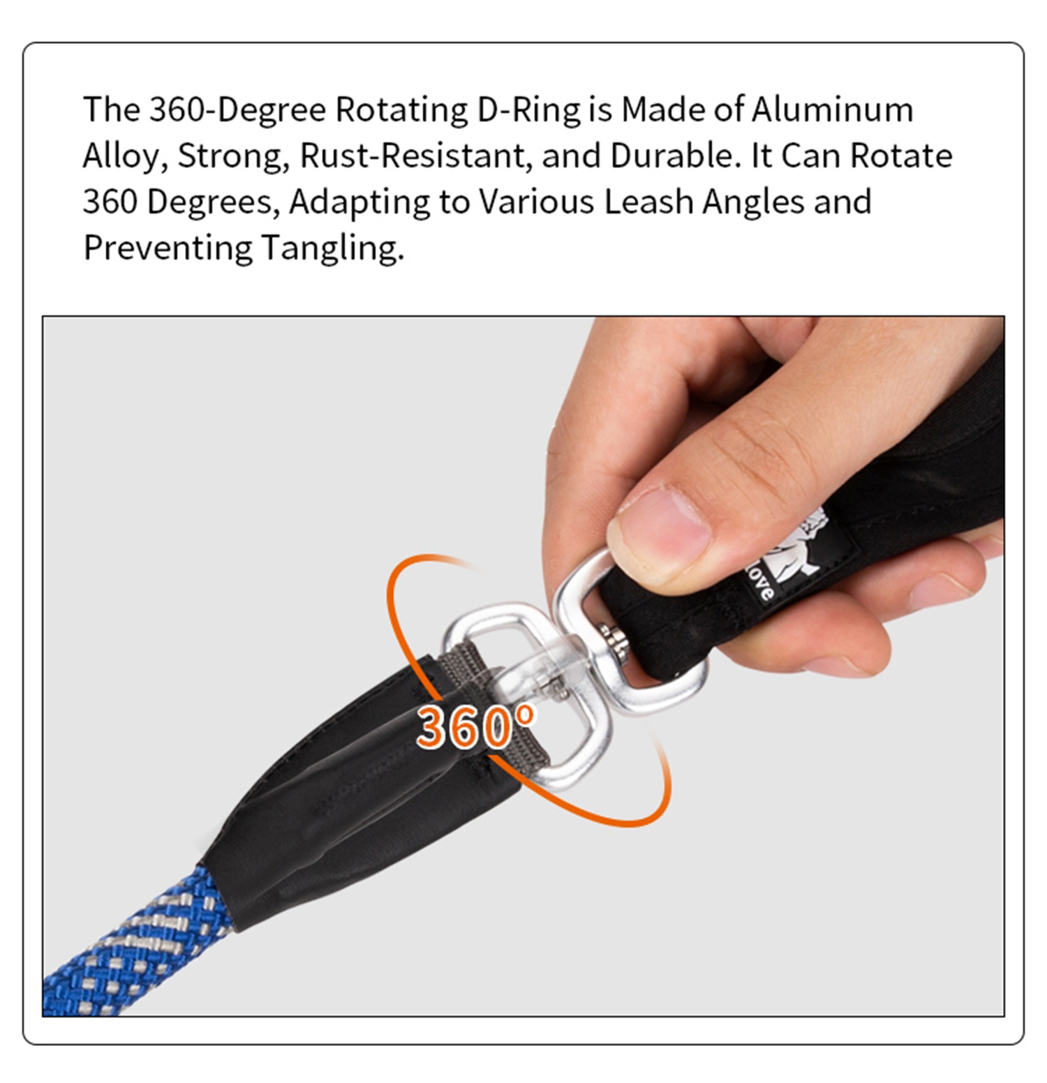 Truelove Durable Dog P-Leash (TLL2575)