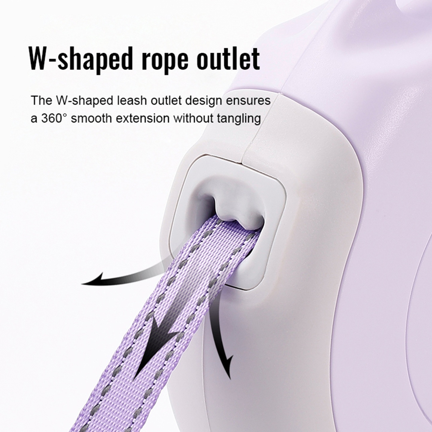Truelove Adventure 5m Reflective Hands-Free Extendable Dog Leash (TLL5001)