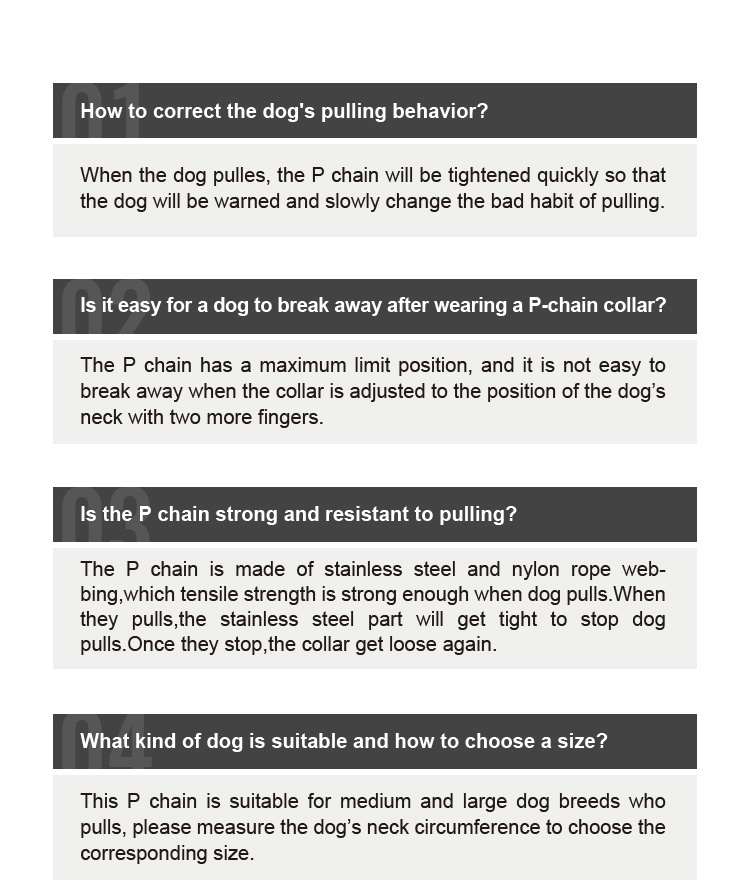 Truelove P-chain Reflective Safety Collar for Your Beloved Pet (TLC5375)