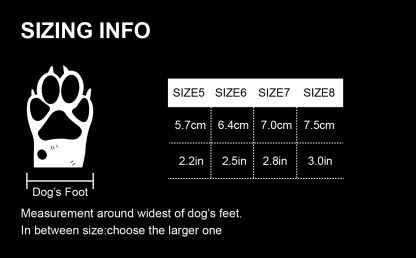 Winhyepet Explorer dog boots (YS1891)