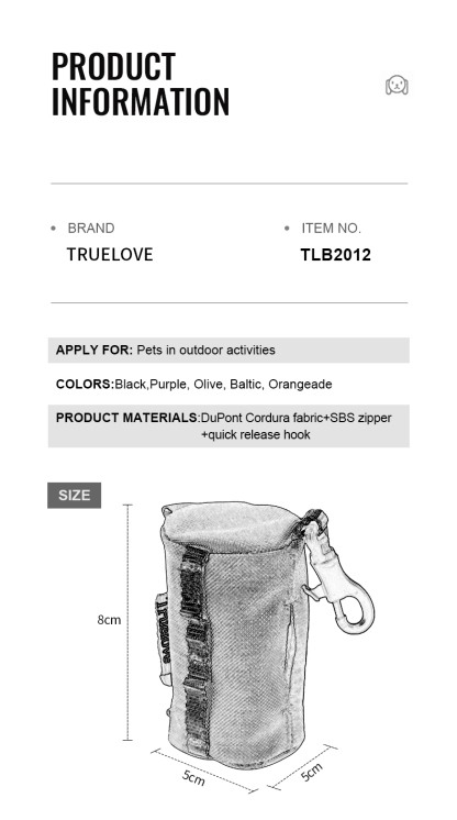 Truelove Multi-Use Pet Carrier: Durable, Accessible, and Versatile (TLB2012)