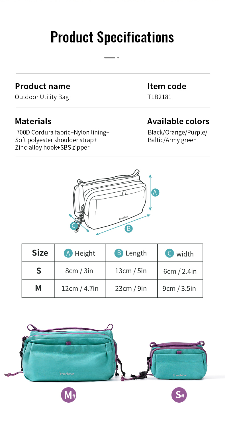Truelove Outdoor Utility Bag (TLB2181)