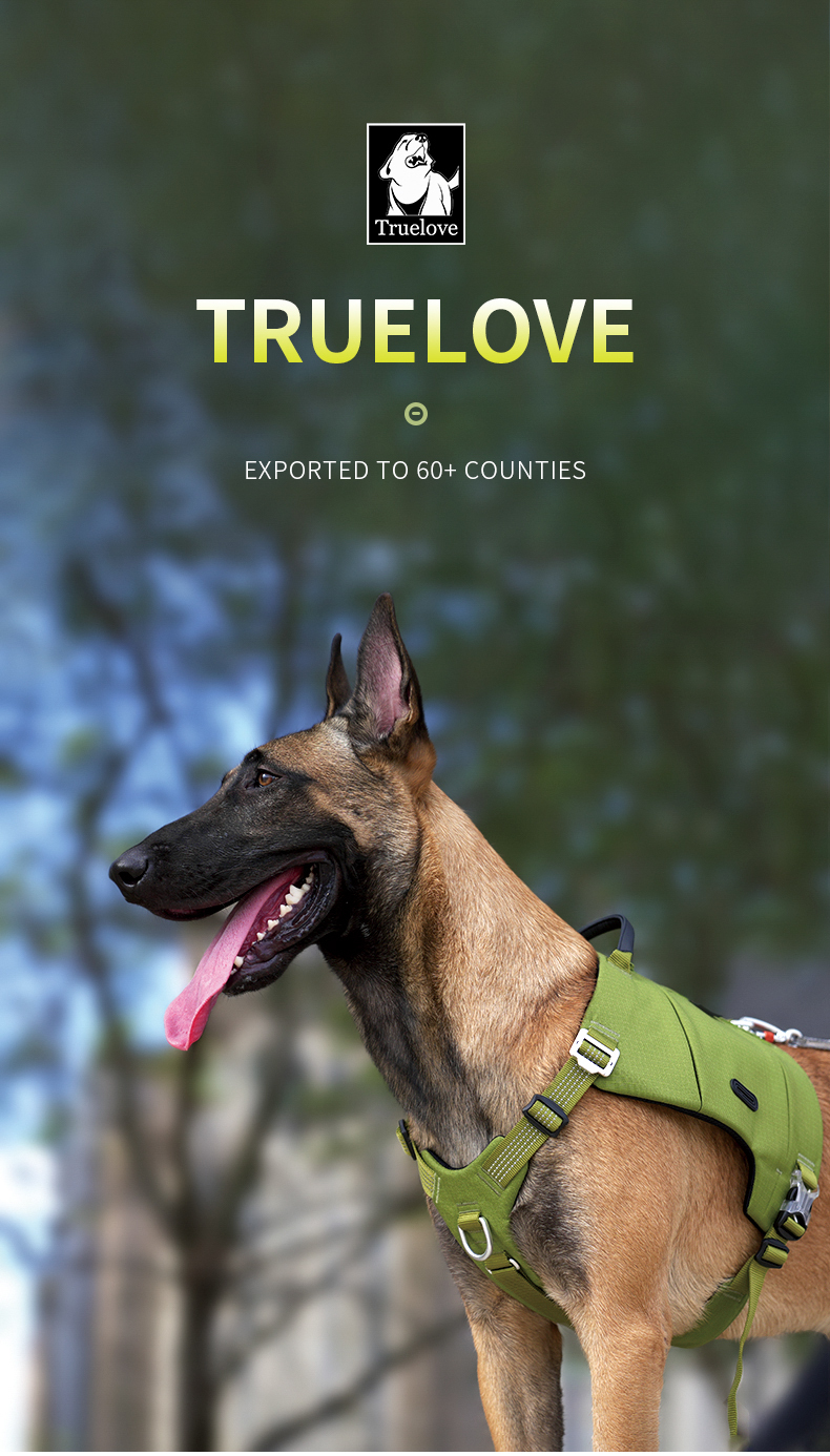 Truelove Tactic Comfortable Cordura Adjust Dog Harness
