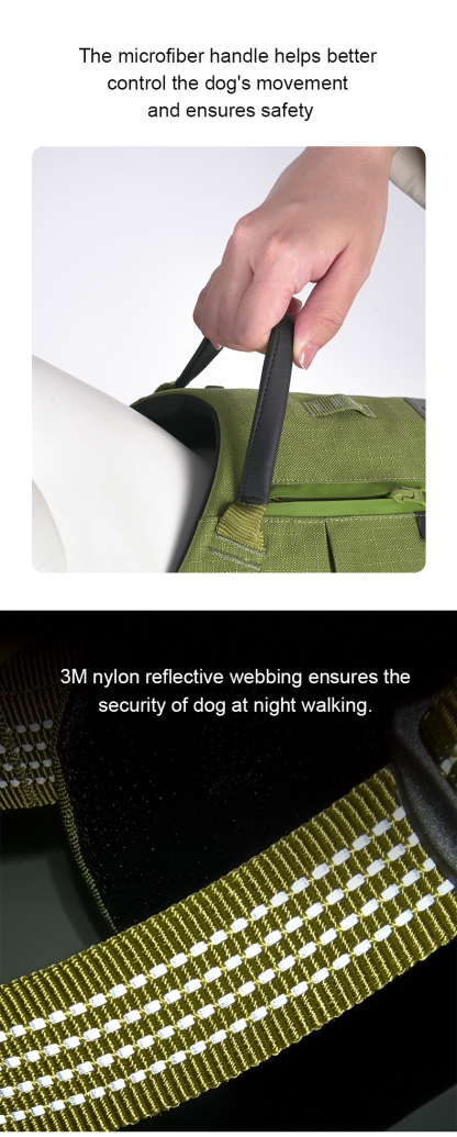 Truelove Tactic Comfortable Cordura Adjust Dog Harness