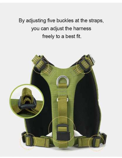 Truelove Tactic Comfortable Cordura Adjust Dog Harness