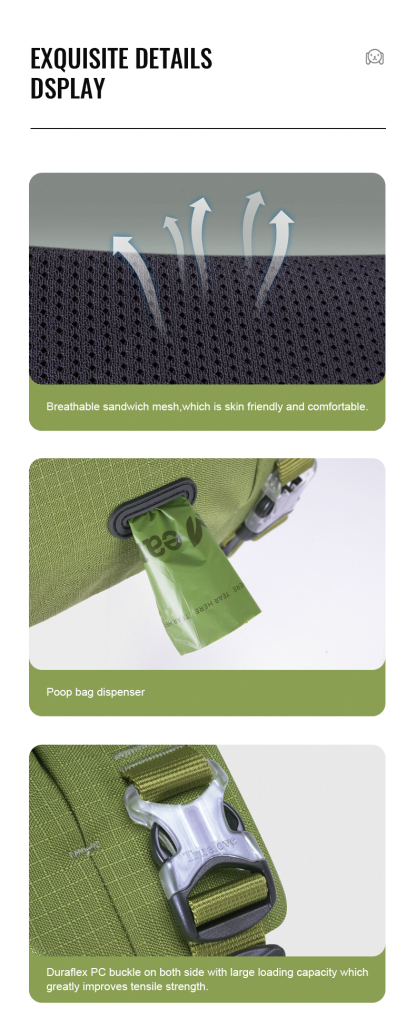 Truelove Tactic Comfortable Cordura Adjust Dog Harness