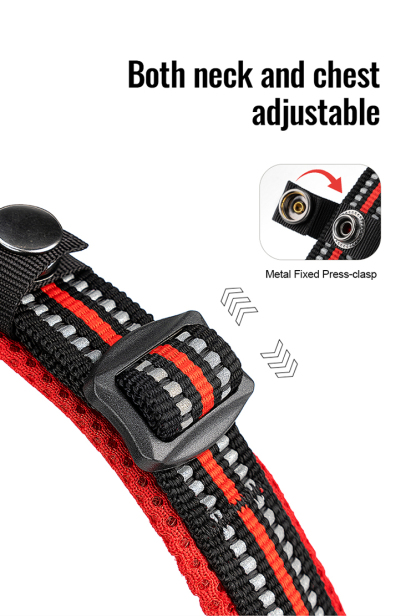 Truelove Lightweight Training Pet Collar with Adjustable Buckle Reflective Dog Tactical Collar (TLC5011)