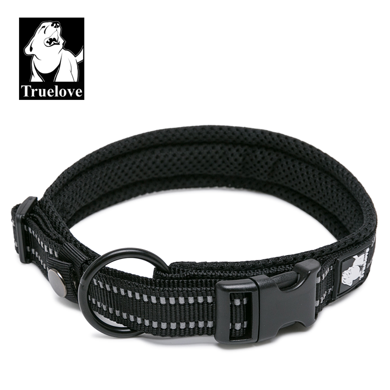 Truelove Lightweight Training Pet Collar with Adjustable Buckle Reflective Dog Tactical Collar (TLC5011)