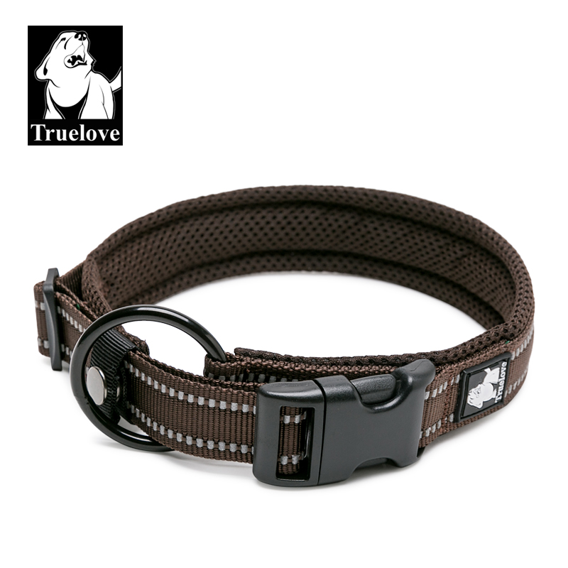 Truelove Lightweight Training Pet Collar with Adjustable Buckle Reflective Dog Tactical Collar (TLC5011)