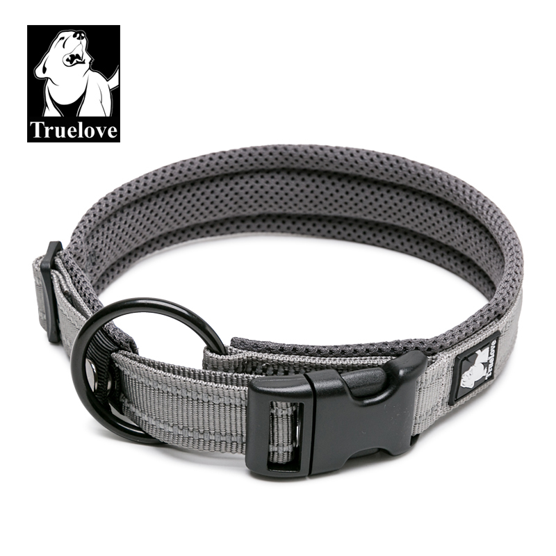 Truelove Lightweight Training Pet Collar with Adjustable Buckle Reflective Dog Tactical Collar (TLC5011)