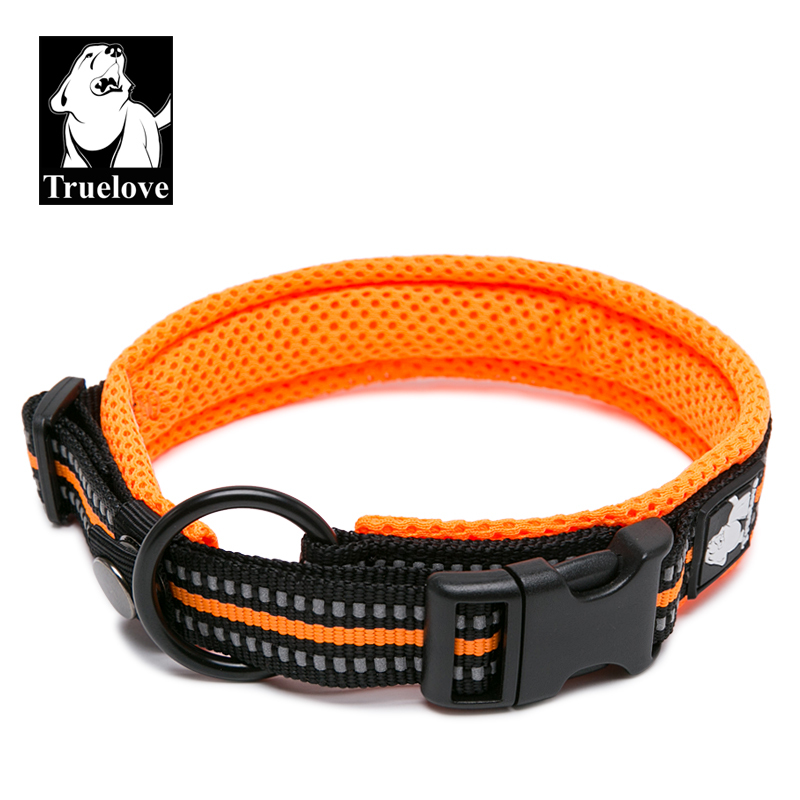 Truelove Lightweight Training Pet Collar with Adjustable Buckle Reflective Dog Tactical Collar (TLC5011)