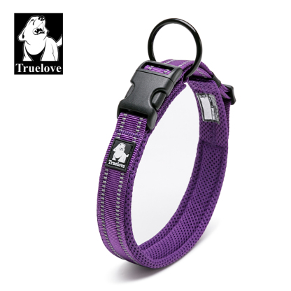 Truelove Lightweight Training Pet Collar with Adjustable Buckle Reflective Dog Tactical Collar (TLC5011)
