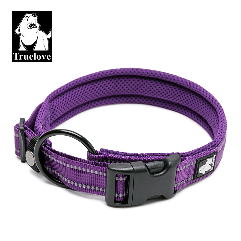 Truelove Lightweight Training Pet Collar with Adjustable Buckle Reflective Dog Tactical Collar (TLC5011)