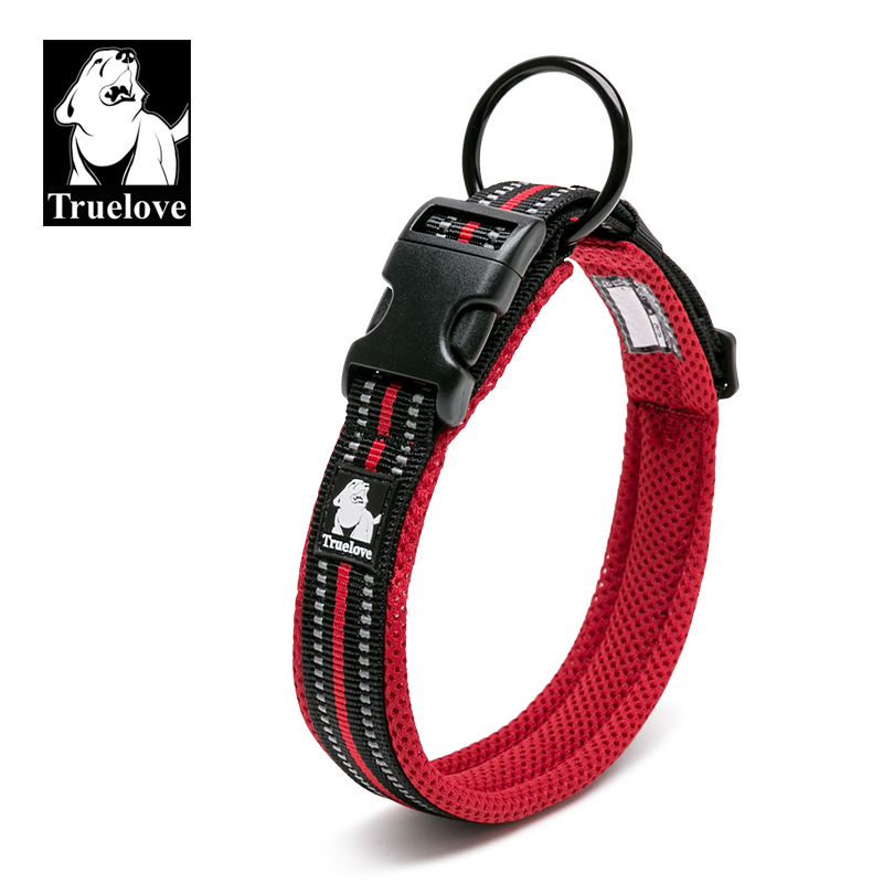Truelove Lightweight Training Pet Collar with Adjustable Buckle Reflective Dog Tactical Collar (TLC5011)