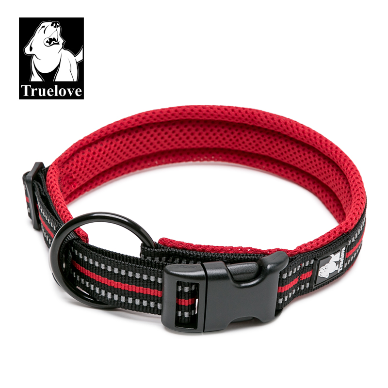 Truelove Lightweight Training Pet Collar with Adjustable Buckle Reflective Dog Tactical Collar (TLC5011)